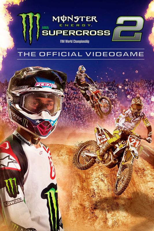 Monster Energy Supercross 2 box art for Xbox One